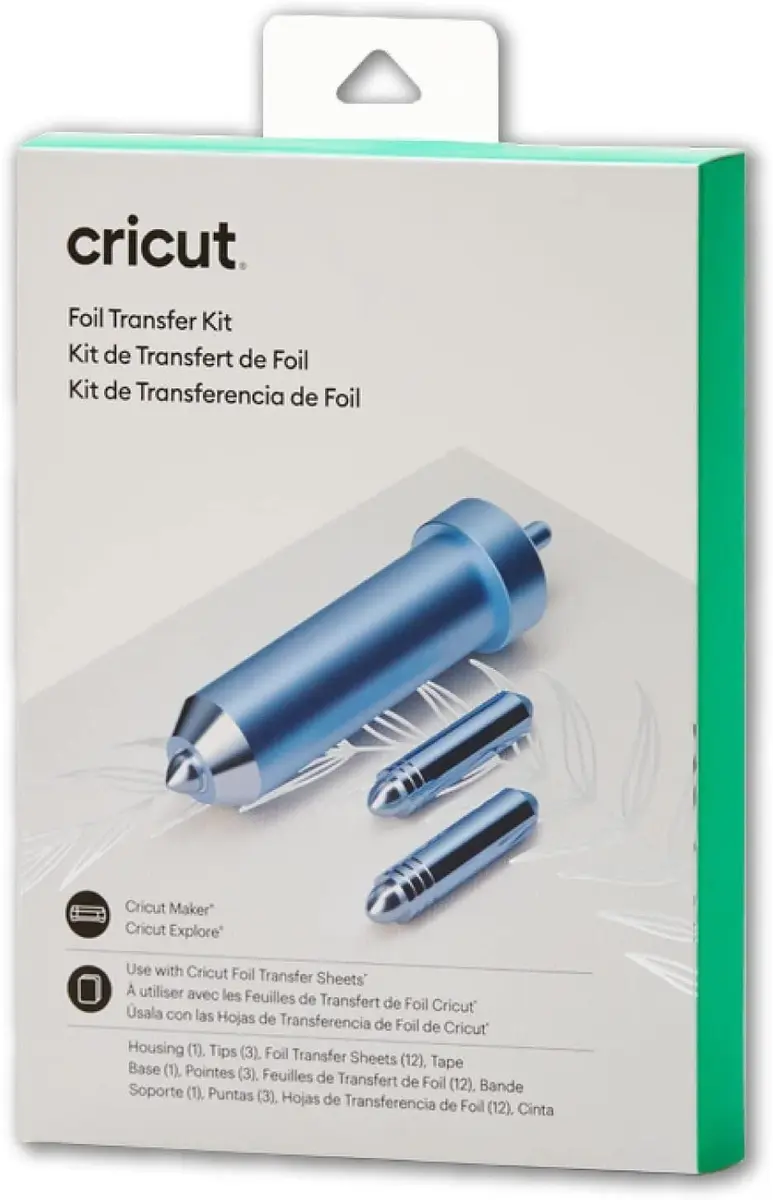 Cricut Foil Transfer Kit for Maker & Explore Machines | Adds Metallic Shine to Cards & Crafts - main product image