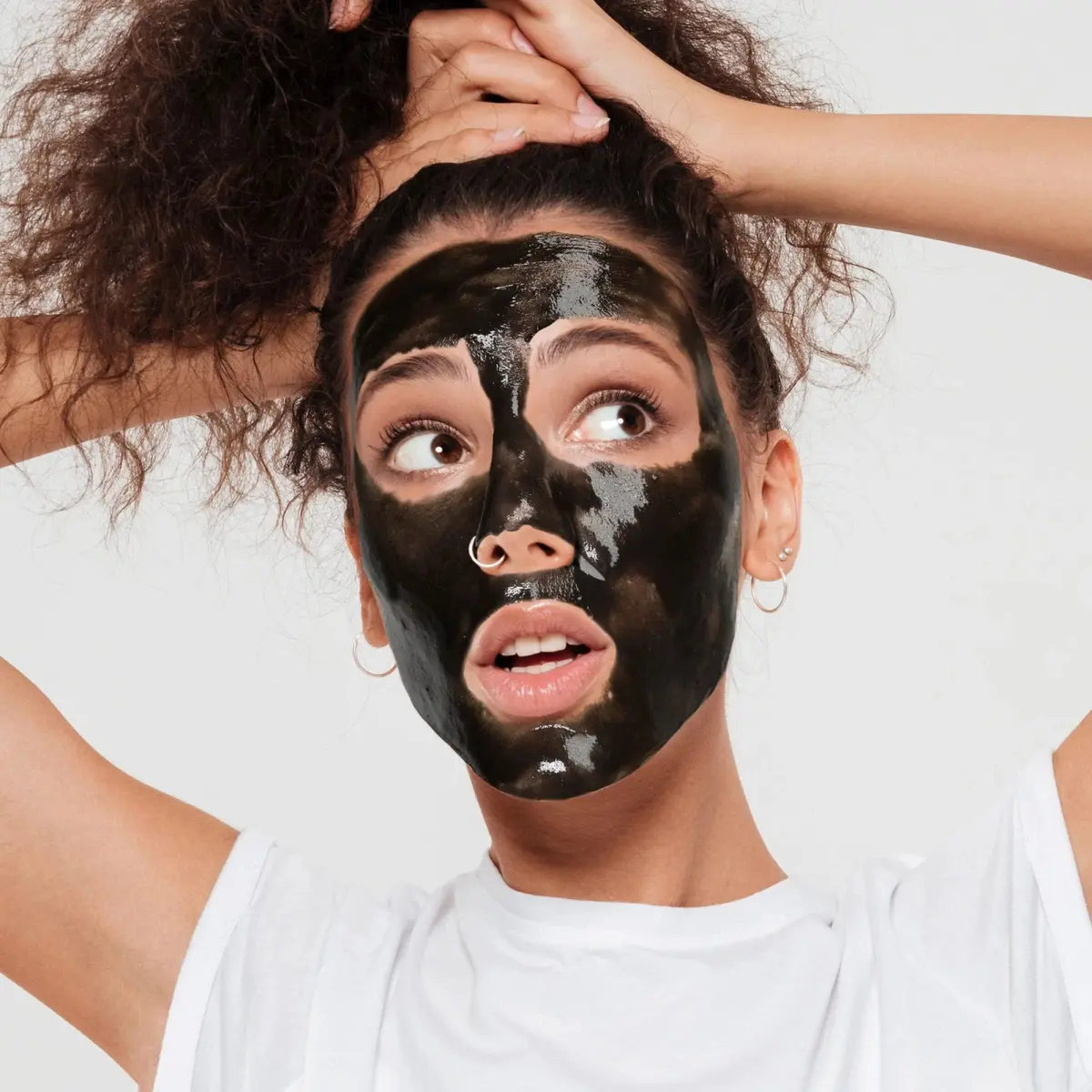 Freeman Hawaiian Black Salt Peel-Off Mask 175ml (6 fl oz) | Clarifies Skin with Volcanic Ash Derivative - view 5