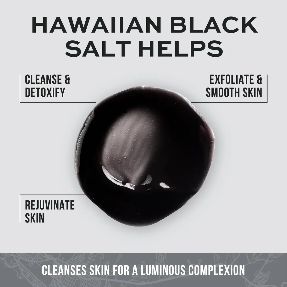 Freeman Hawaiian Black Salt Peel-Off Mask 175ml (6 fl oz) | Clarifies Skin with Volcanic Ash Derivative - view 2
