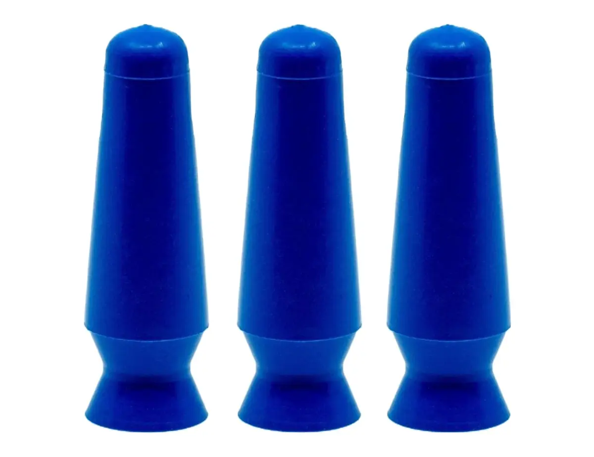 DMV Scleral Cup Contact Lens Applicator Tool 3 Pack (Cobalt) | FDA Approved, Made in USA - main product image