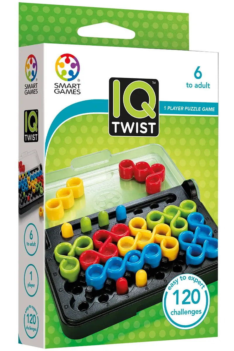 SmartGames IQ Bundles Color Series: IQ Twist & IQ XOXO | 240 Challenges for Ages 6-Adult - view 3