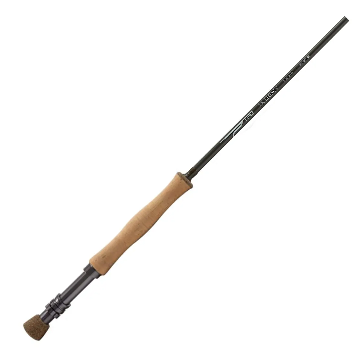 Temple Fork Outfitters 8 wt. 9'0" 4 pc. Legacy Fly Rod in Grey | High Modulus Carbon, Fast Action, 4-Piece (9ft, 8wt) - main product image