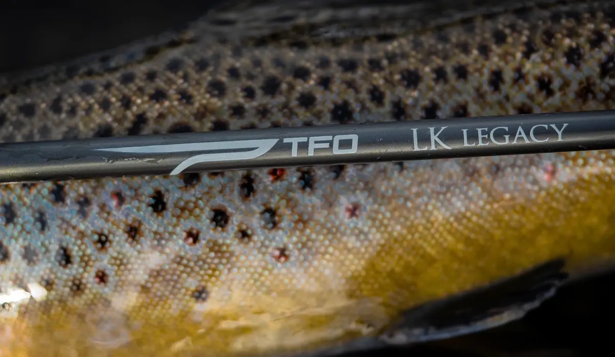 Temple Fork Outfitters 8 wt. 9'0" 4 pc. Legacy Fly Rod in Grey | High Modulus Carbon, Fast Action, 4-Piece (9ft, 8wt) - view 3