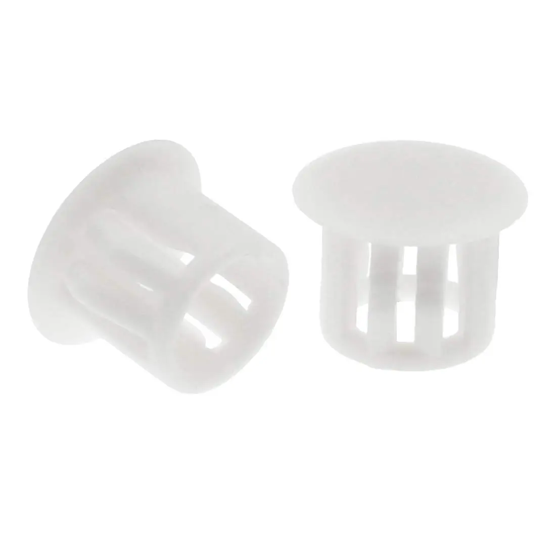 suiwotin 60PCS 10mm (3/8") White Hole Plugs Plastic | Durable Furniture & Hardware Cover - view 3