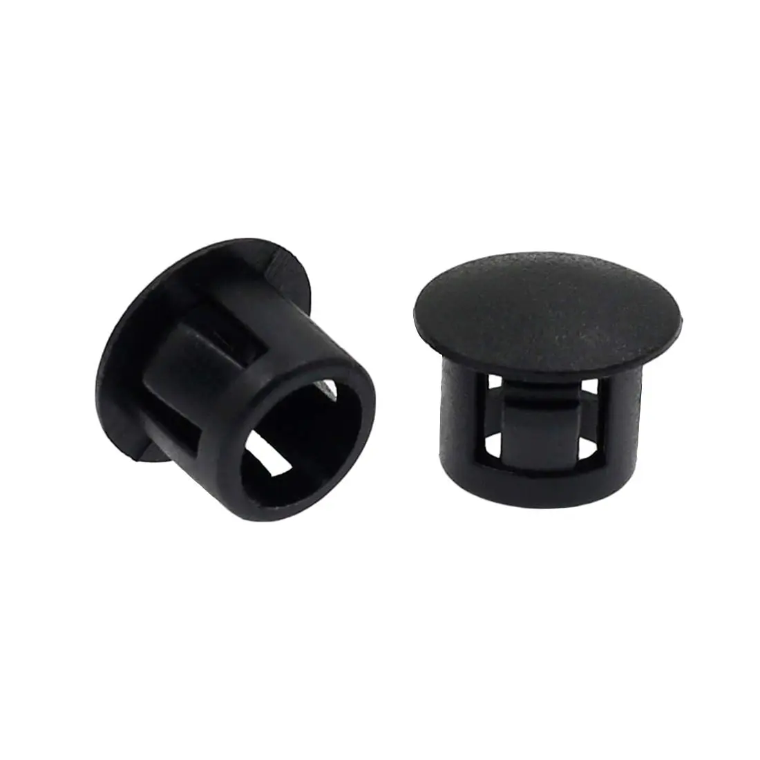 suiwotin 60PCS 8mm/5/16 Black Hole Plugs Plastic | Waterproof & Dustproof Sealing Solution - view 3