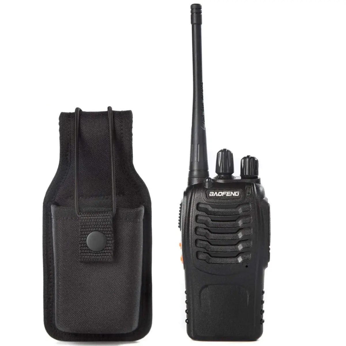 LUITON Radio Holder Holster 2-Pack | Nylon Pouch for Duty Belt with Zipper Closure - view 6