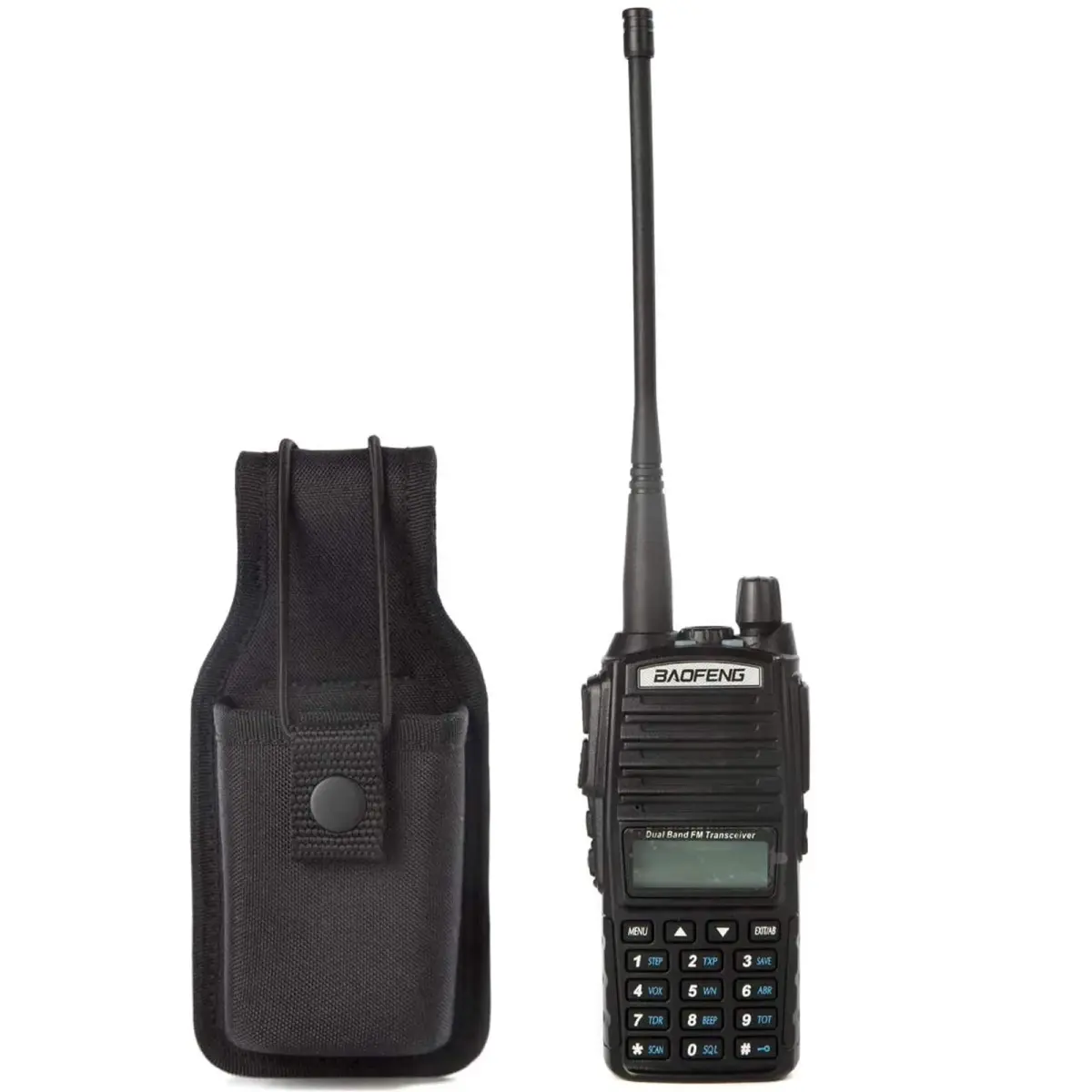 LUITON Radio Holder Holster 2-Pack | Nylon Pouch for Duty Belt with Zipper Closure - view 7
