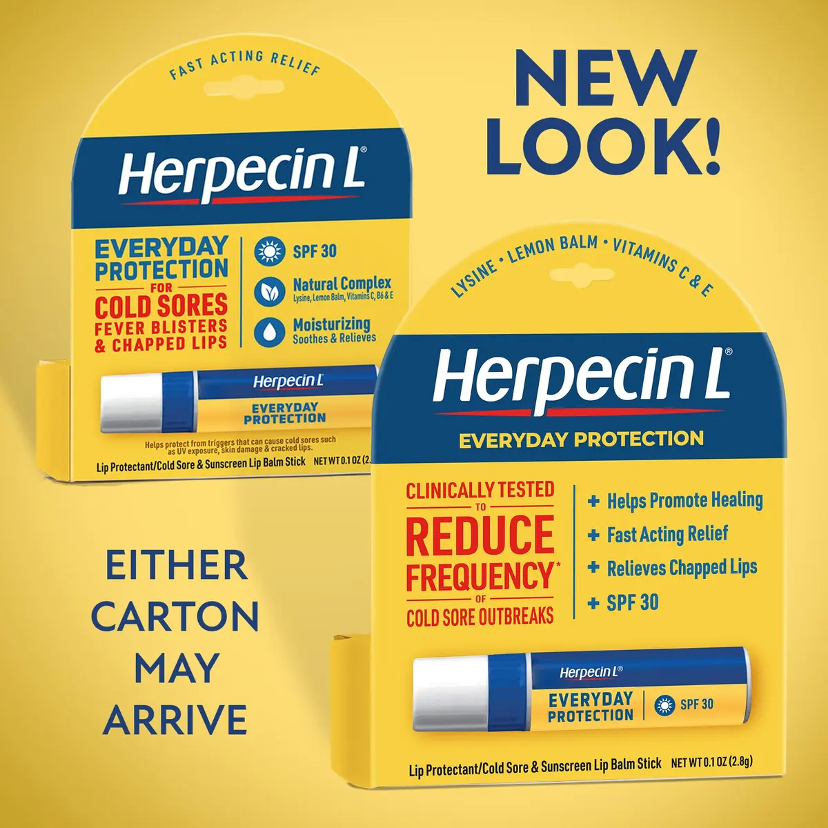 Herpecin-L Lip Balm Stick with SPF30 & Lysine | Protects & Treats Cold Sores, Chapped Lips, 0.1oz | 2 Pack - view 7