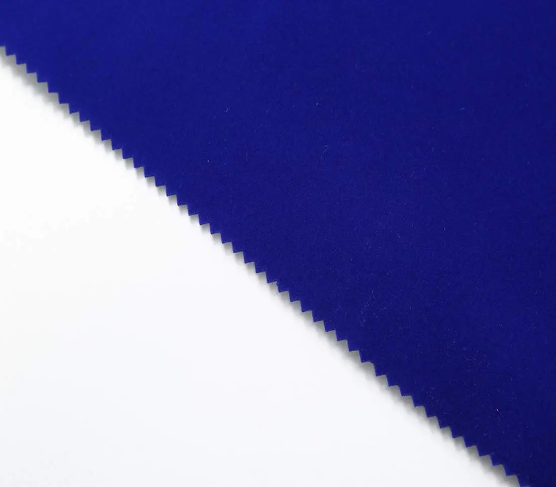 CHENGZHG Blue Velvet Flocking Liner 45cm x 200cm (17.7" x 78") | Self-Adhesive Peel and Stick for Drawers, Crafts, and DIY Projects - view 3