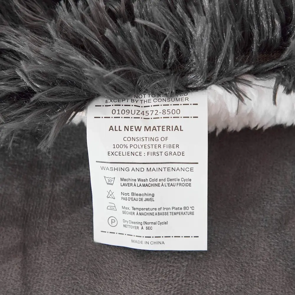 Flysheep Faux Fur Comforter Set King Size | Ultra Soft & Warm Bedding for Winter & All Seasons - view 7