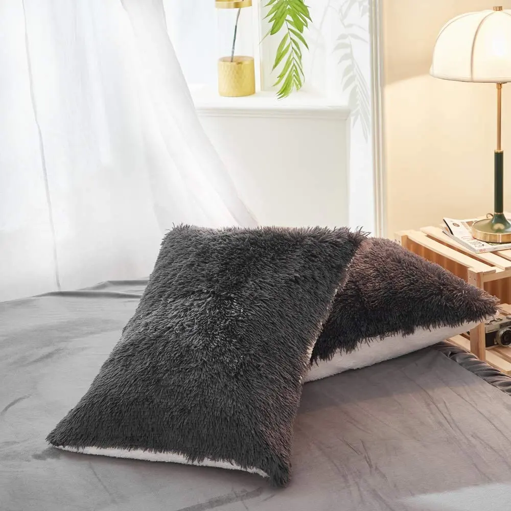 Flysheep Faux Fur Comforter Set King Size | Ultra Soft & Warm Bedding for Winter & All Seasons - view 8