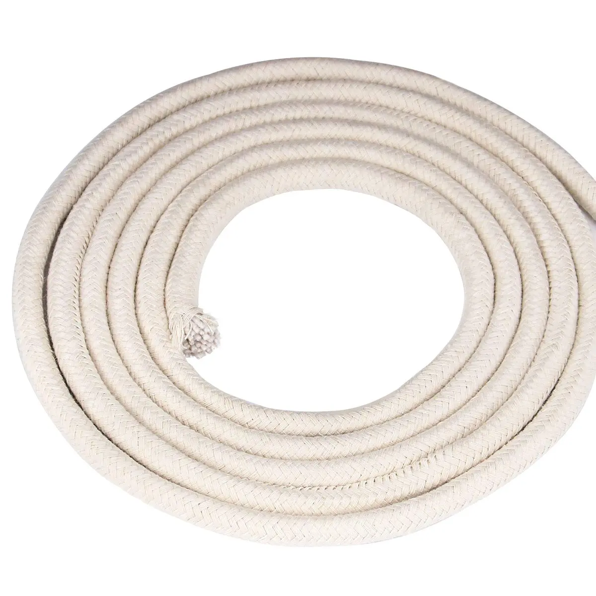 HOZEON Cotton Rope 3/8 Inch x 164 Feet | Heavy Duty Natural Cotton Cord for Crafts & Decor - view 5