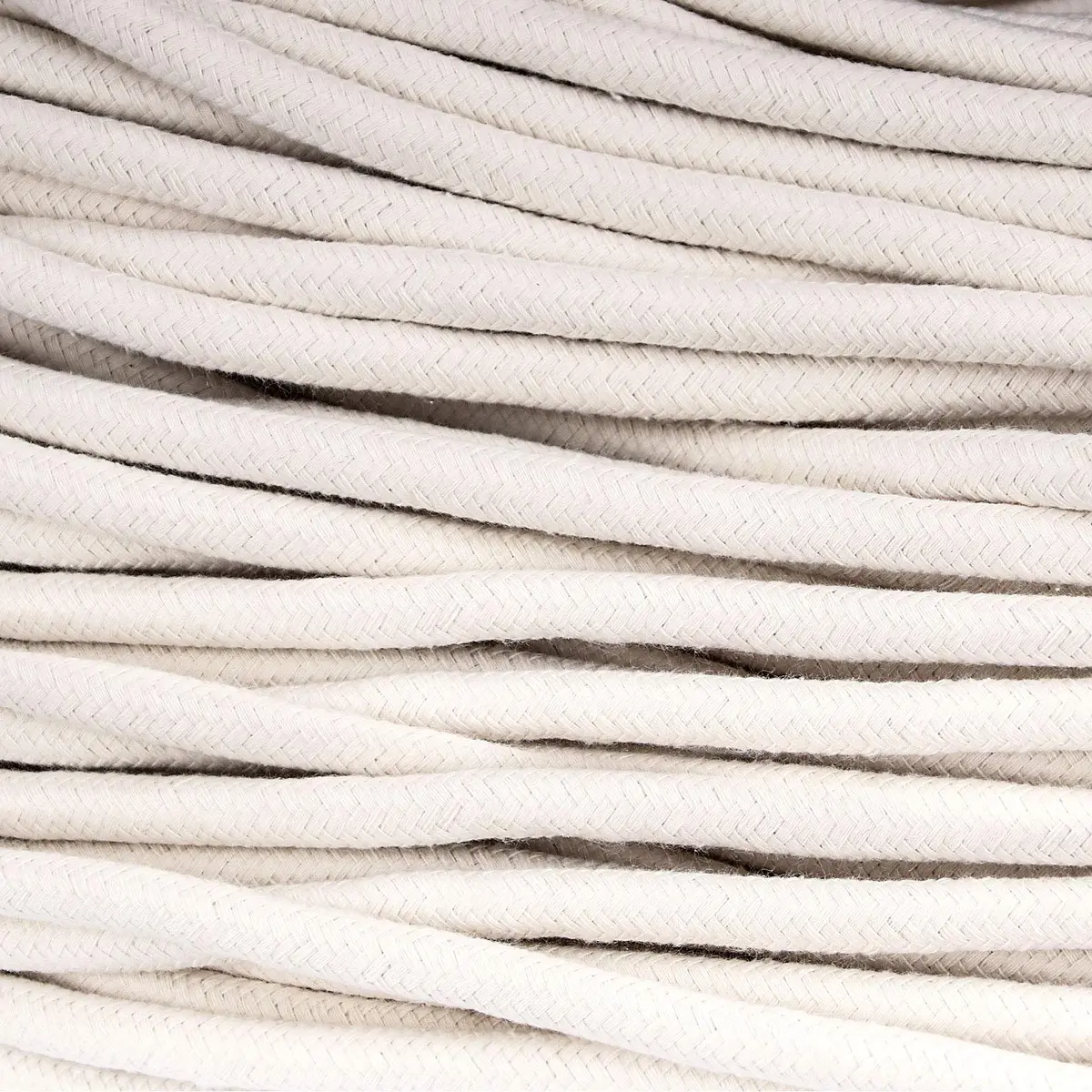 HOZEON Cotton Rope 3/8 Inch x 164 Feet | Heavy Duty Natural Cotton Cord for Crafts & Decor - view 3