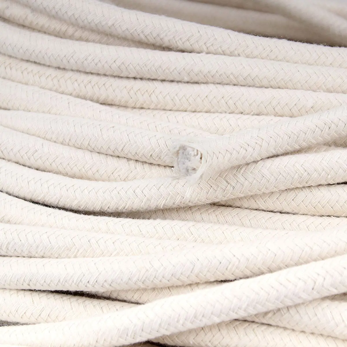 HOZEON Cotton Rope 3/8 Inch x 164 Feet | Heavy Duty Natural Cotton Cord for Crafts & Decor - view 4