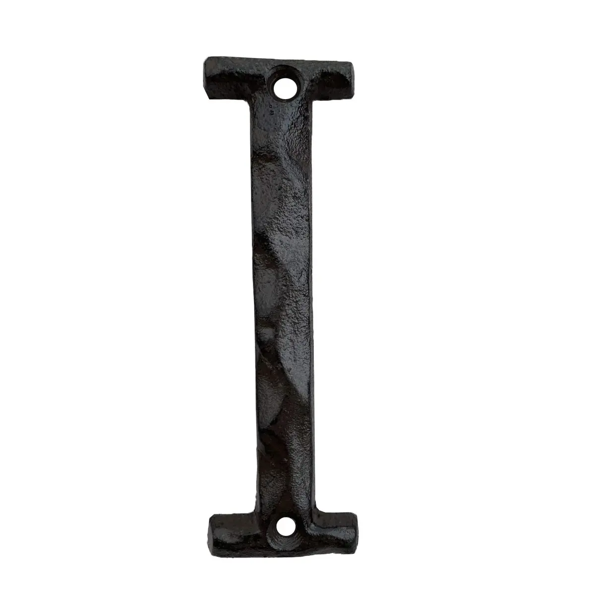 YICC Cast Iron House Letter 'I' - 5 Inch High | Rustic Finish, Easy Mount - main product image