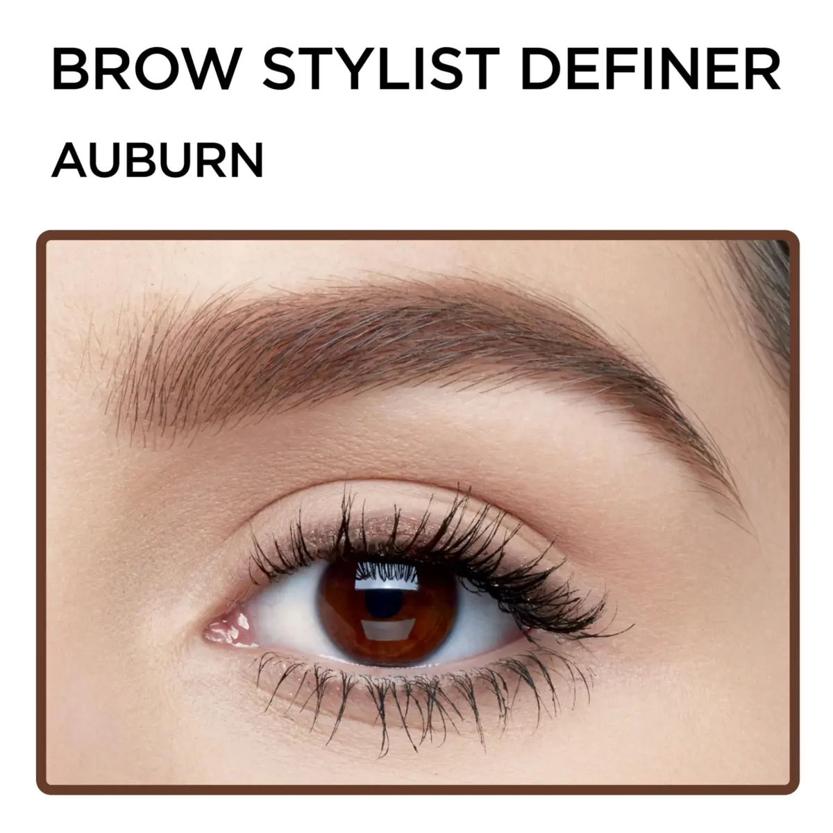 L'Oreal Paris Brow Stylist Definer Waterproof Eyebrow Pencil, Auburn, 0.002 kg (0.003 oz) | Ultra-Fine Tip for Natural Brows - view 4