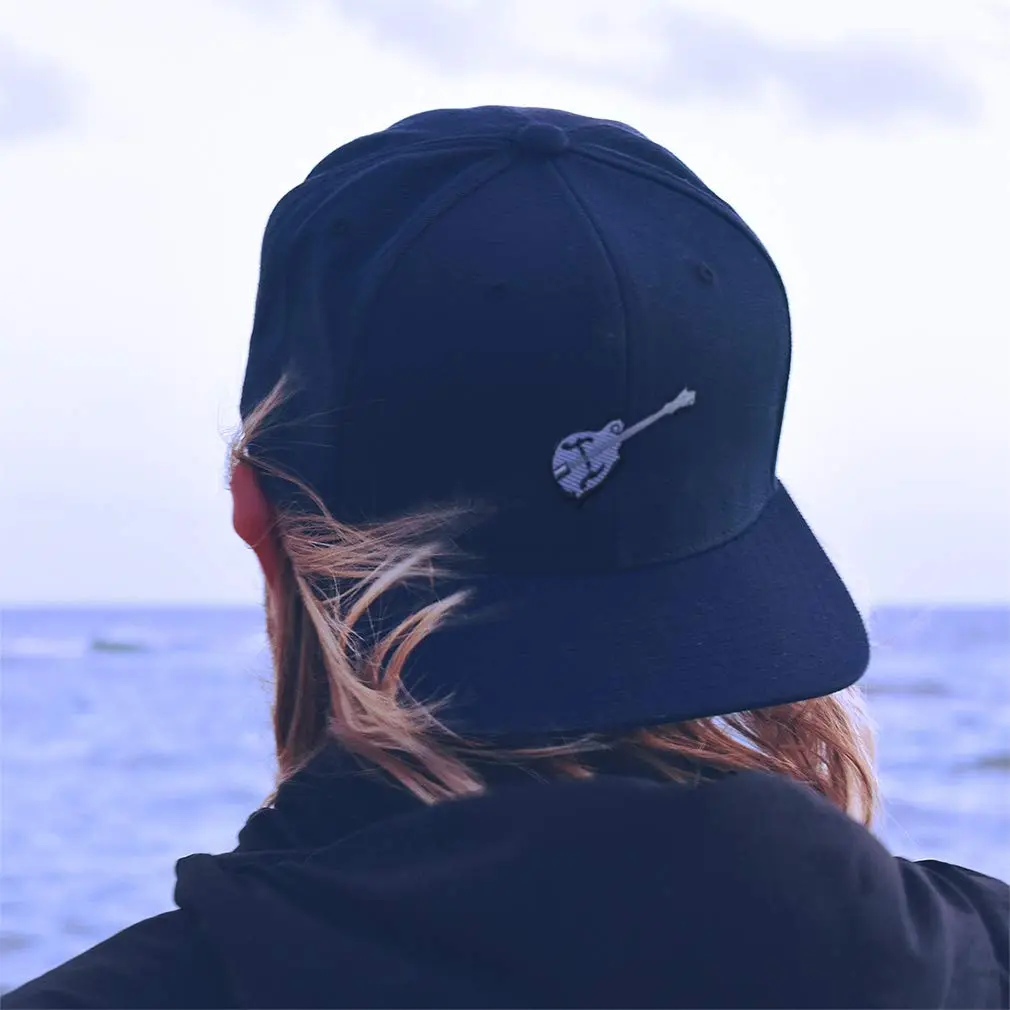 Speedy Pros Custom Baseball Cap Mandolin Embroidery Dark Grey | Classic Music Dad Hat - view 5