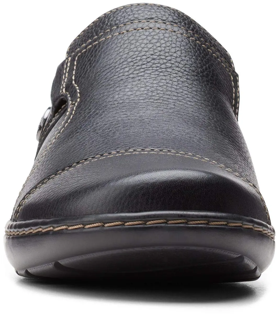 Clarks Cora Poppy Loafer Leather Slip-On 8 US | Casual Comfort & Style - view 6
