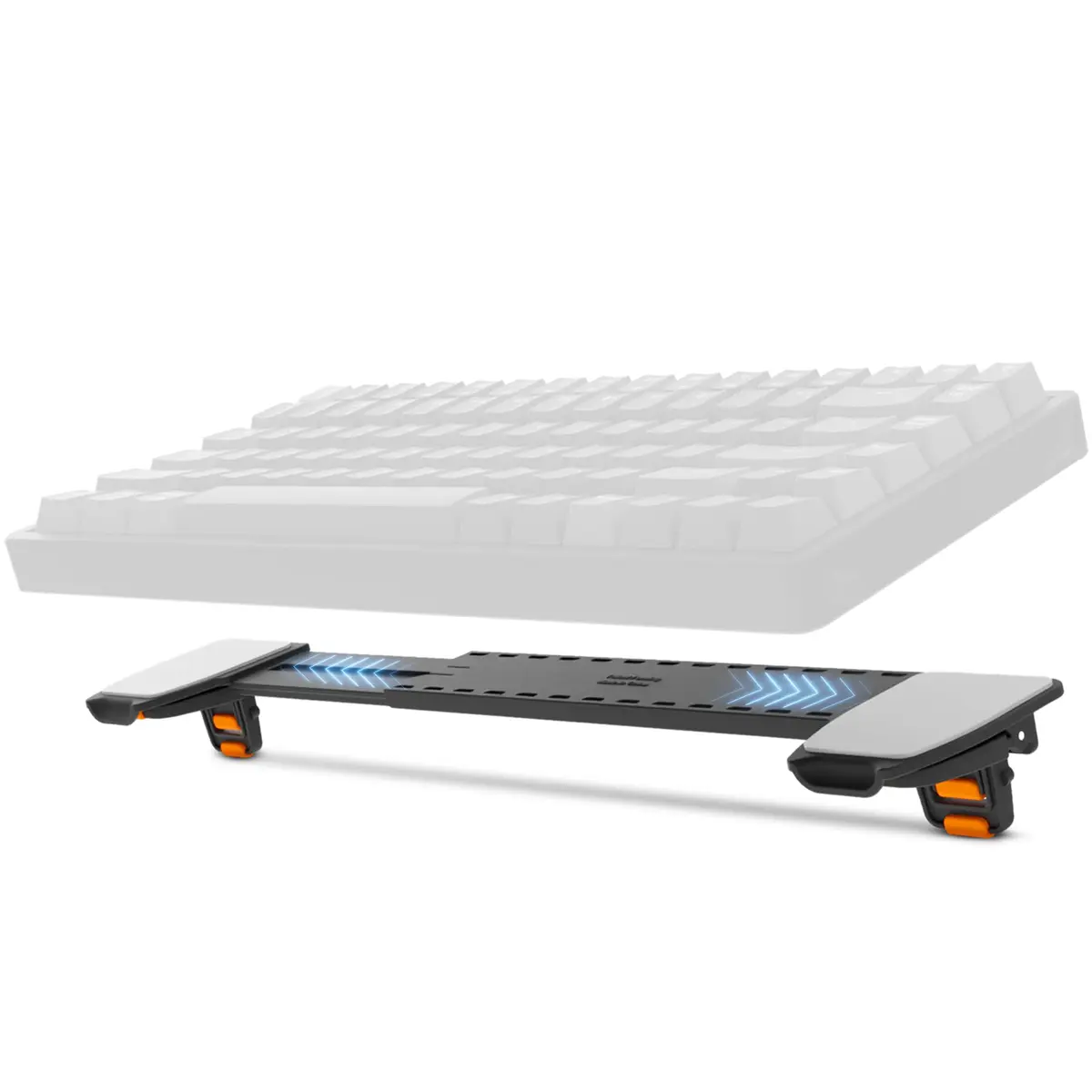 GPG2 ESC Flip PRO Keyboard Stand for Desk – Extendable Width, 4 Adjustable Angles, Compatible with Apple Magic Keyboard & Full-Size Models - main product image