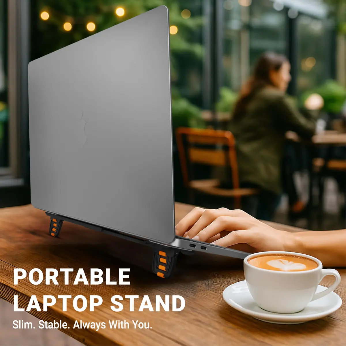 GPG2 ESC Flip PRO Keyboard Stand for Desk – Extendable Width, 4 Adjustable Angles, Compatible with Apple Magic Keyboard & Full-Size Models - view 9