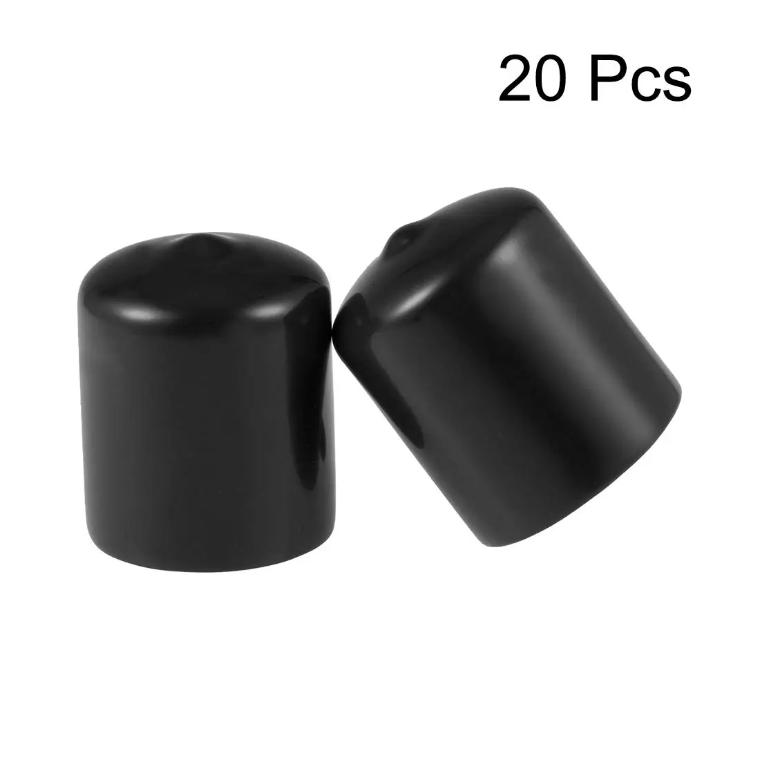 uxcell Rubber End Caps 27mm | Thread & Pipe Protection for Furniture & Plumbing - view 2