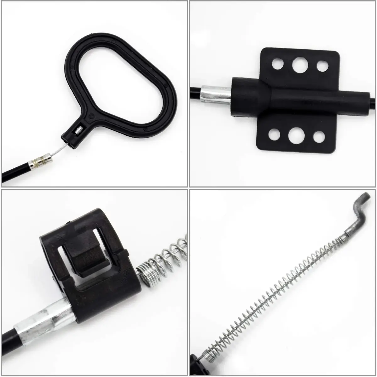 Nonley Black 2 Pack Recliner Cables with D-Ring Handle | Easy Install Sofa Replacement Parts - view 3