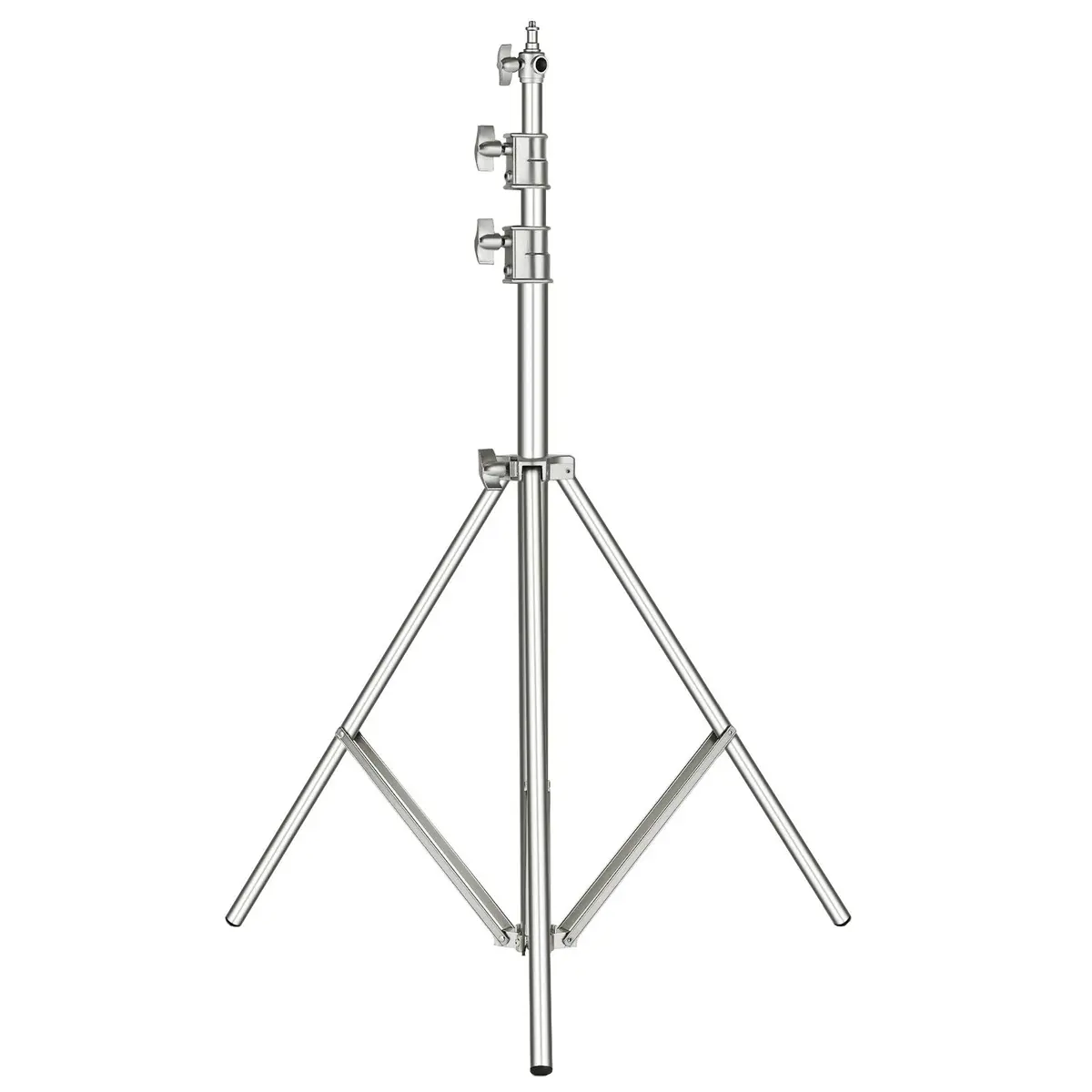 NEEWER 118"/3m Stainless Steel Light Stand, Spring Cushioned Heavy Duty | Adjustable & Durable - main product image