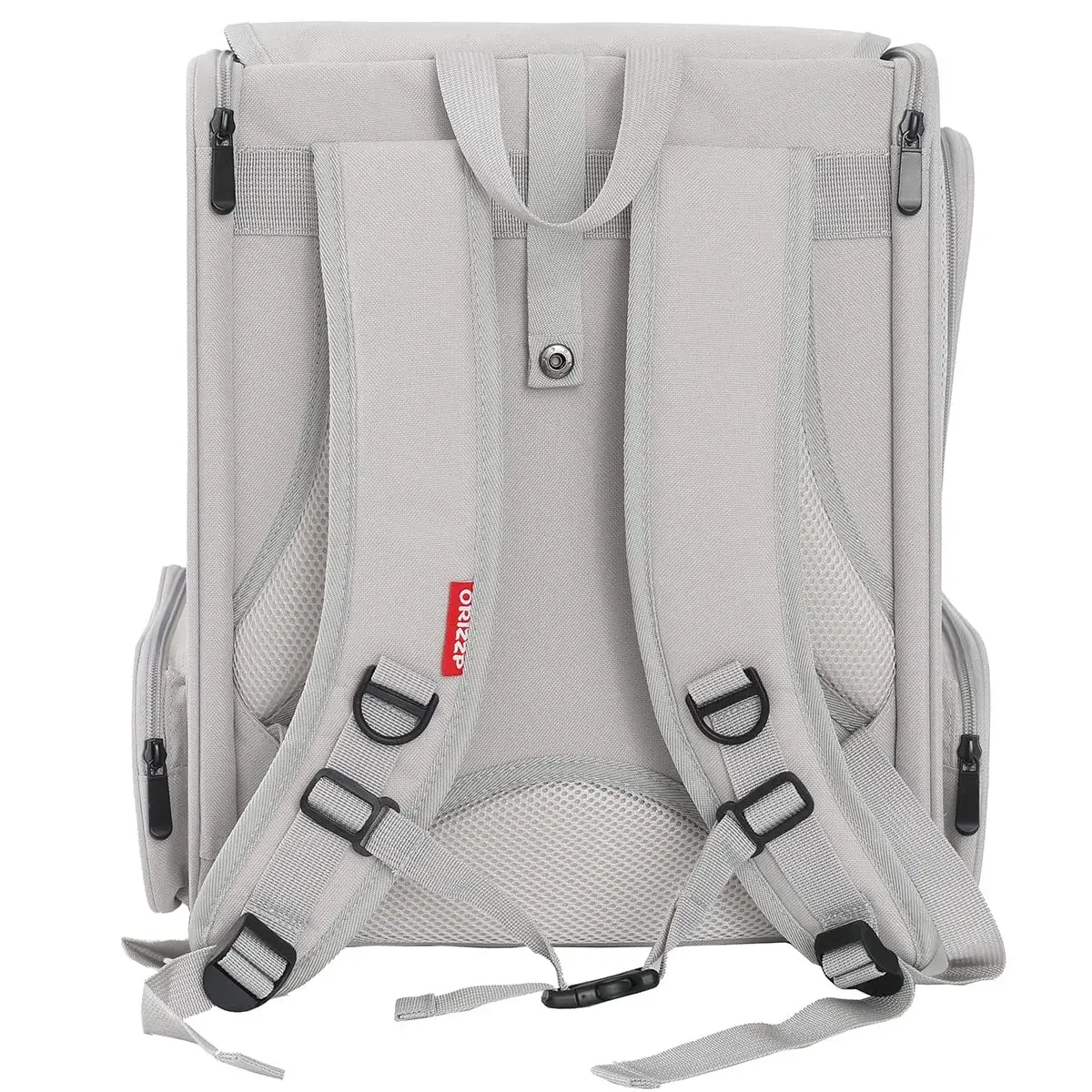 ORIZZP Bird Backpack Travel Carrier with Stand Perch & Shade Cover, Airline Approved Grey 38cm (15 inch) | Bird Backpack for Travel & Hiking - view 4