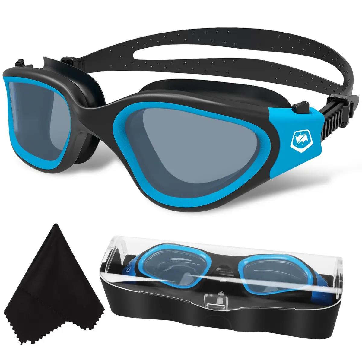 WIN.MAX Polarized Swimming Goggles with Anti-Fog & UV Protection, Unisex Adult Size | 125g (4.4 oz) - main product image