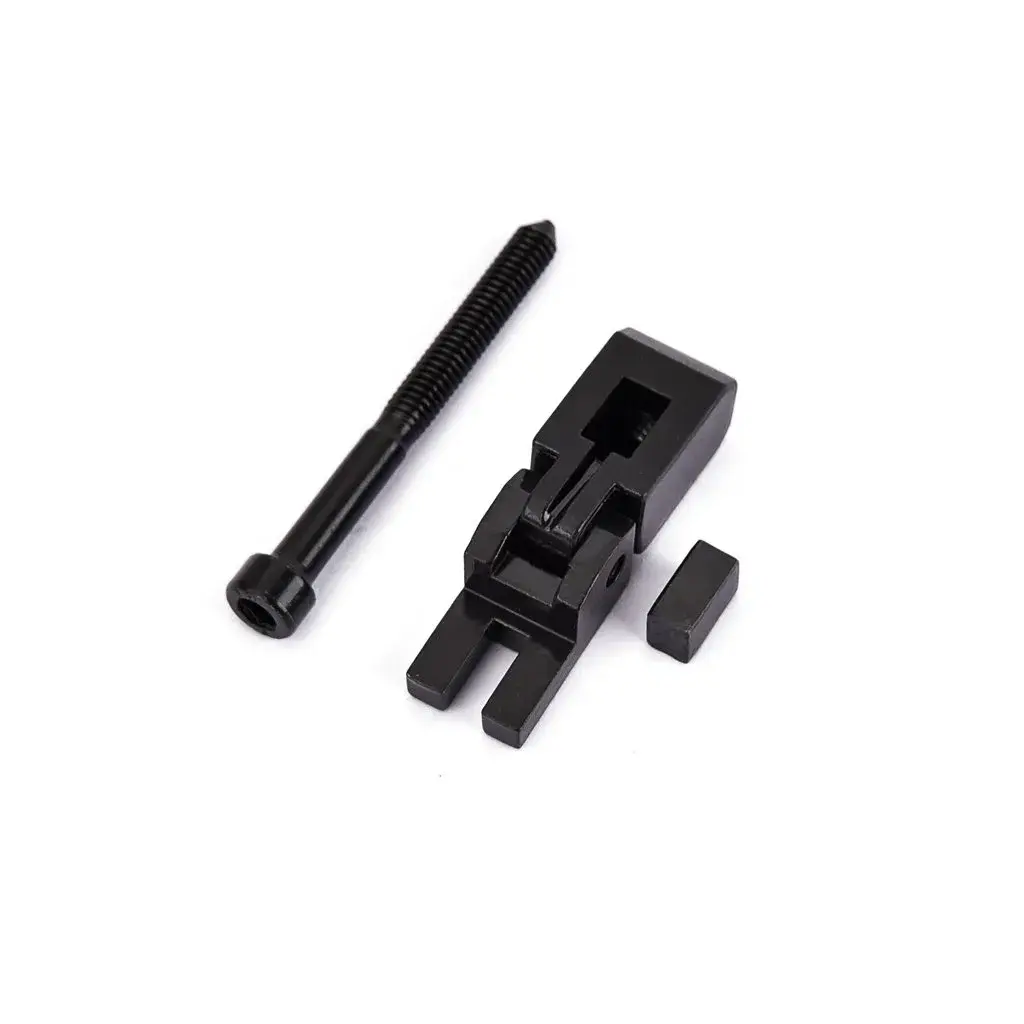 Alnicov Double Locking System Tremolo Saddles for Floyd Rose Guitar (6-Piece Set, Black) | Secure Tuning Stability - view 4