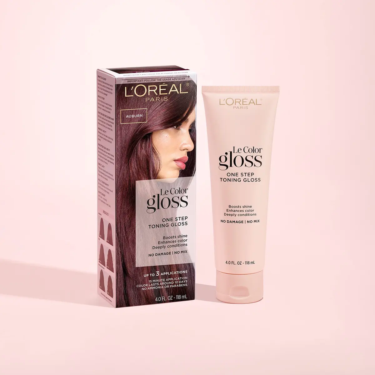 L'Oreal Paris Le Color Gloss One Step In-Shower Toning Hair Gloss, Silver, 4 Fl Oz (Pack of 2) | Neutralizes Brass & Boosts Shine - view 2