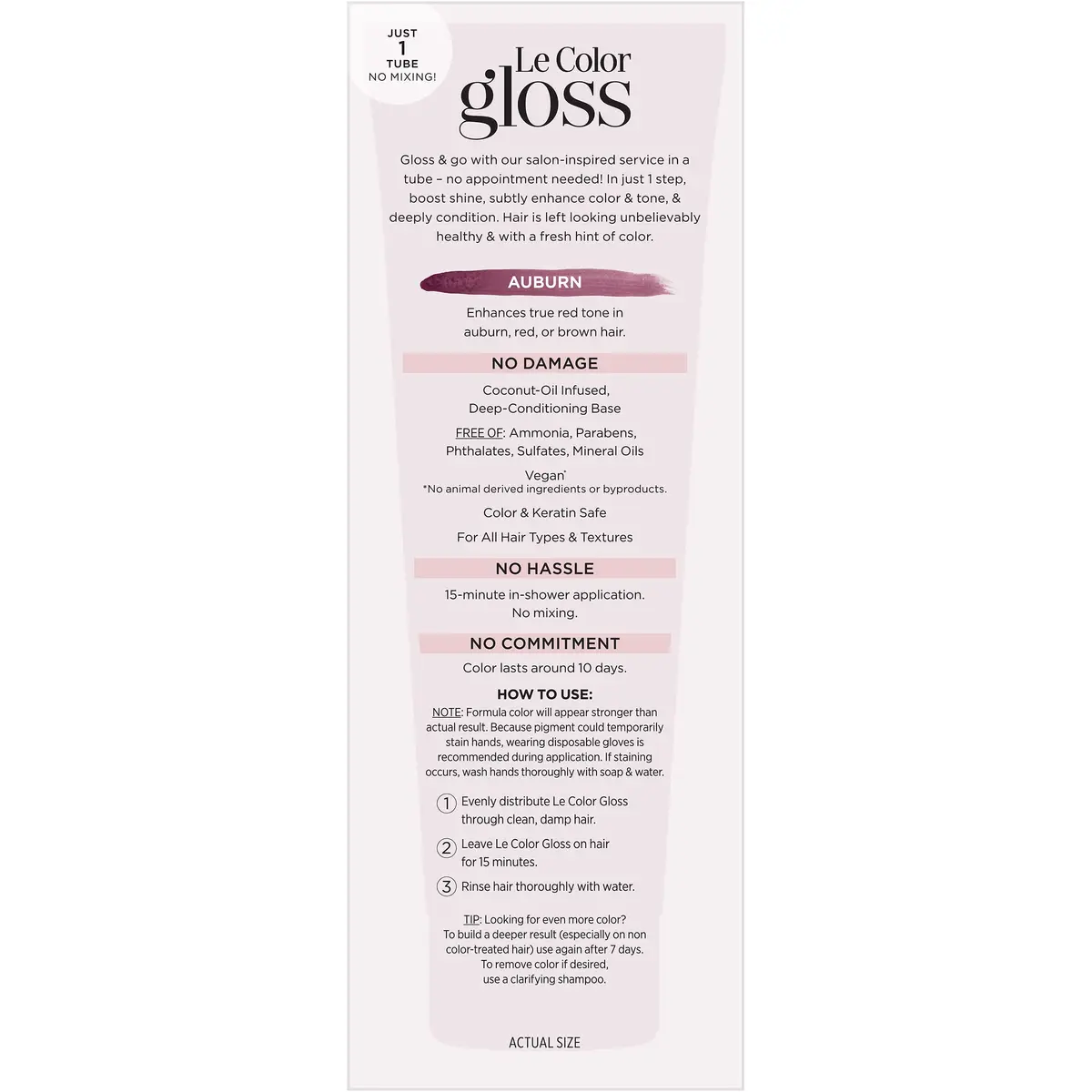 L'Oreal Paris Le Color Gloss One Step In-Shower Toning Hair Gloss, Silver, 4 Fl Oz (Pack of 2) | Neutralizes Brass & Boosts Shine - view 3