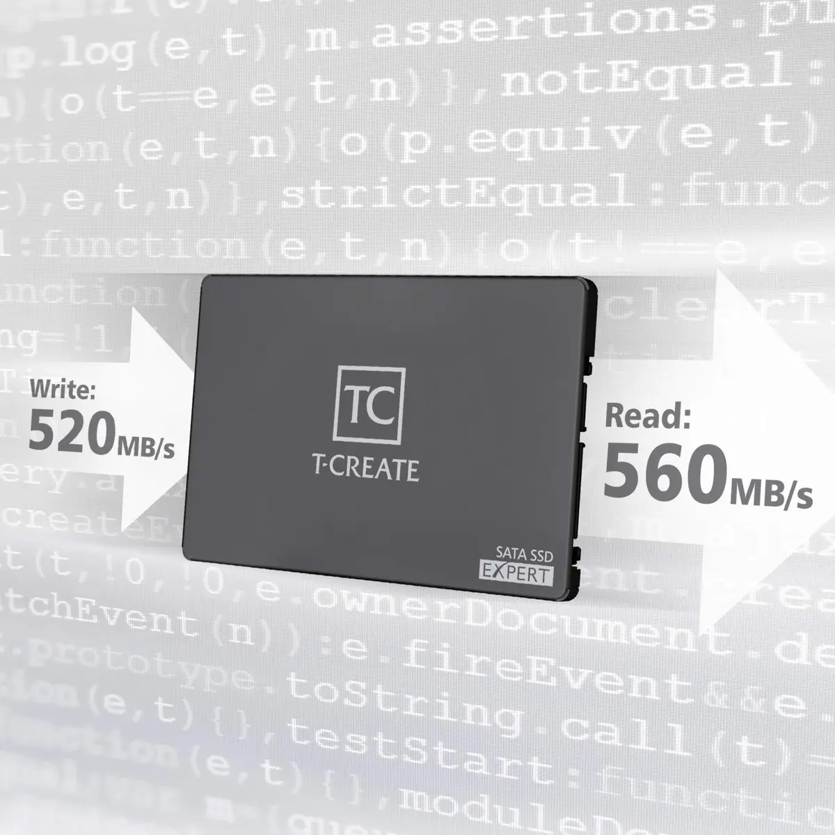 TEAMGROUP T-Create Expert 2TB 2.5 Inch SATA SSD | Read/Write Speed 560/520 MB/s, 12-Year Warranty - view 3