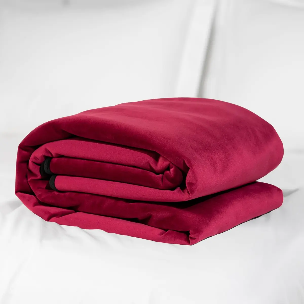 Liberator Lush Throw Moisture-Resistant Blanket | Luxuriously Soft, Travel Size, Merlot - view 5
