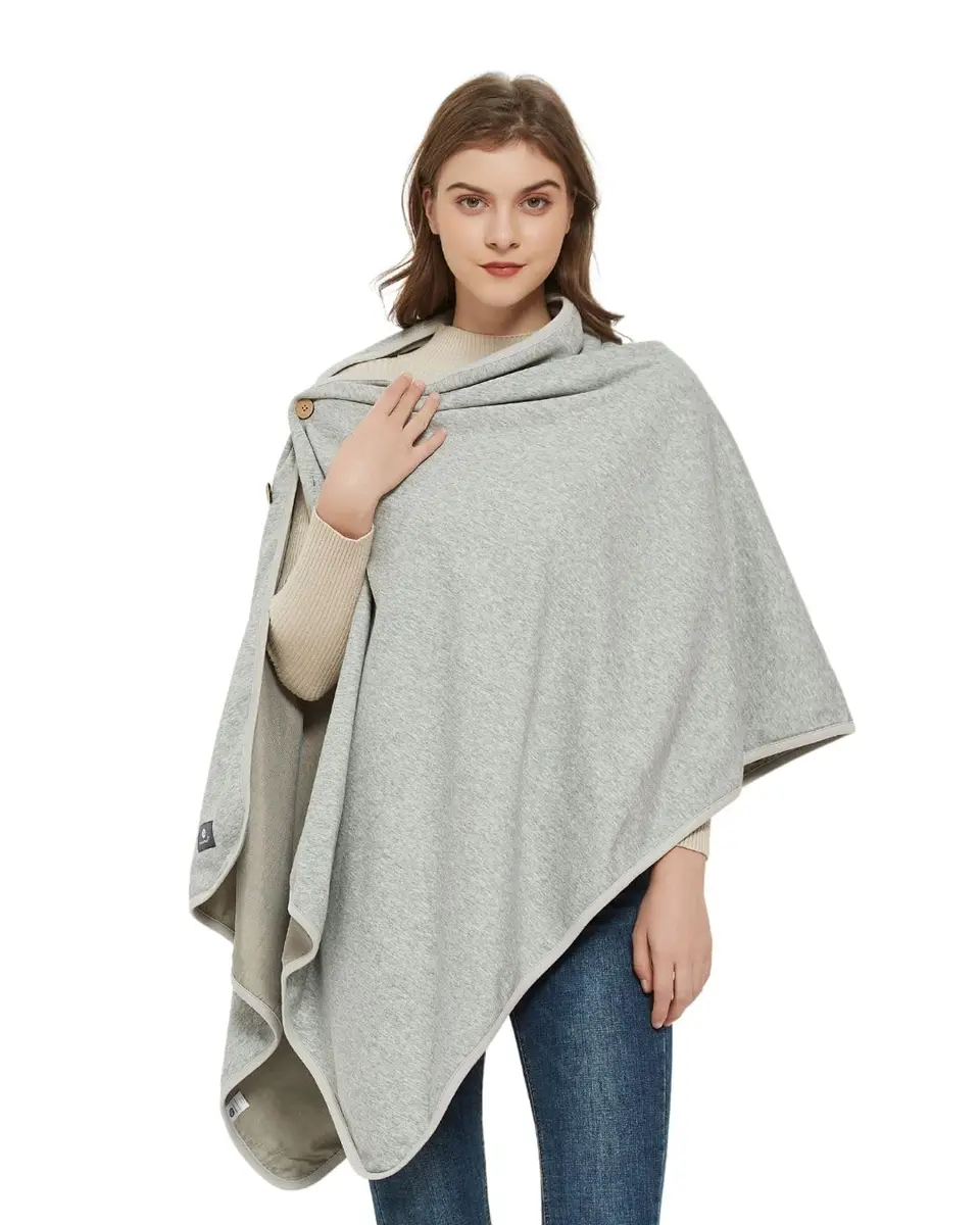 Radia Smart EMF Poncho - Shielding Blanket, 5G, Cotton, 28" x 72" | Anti-Radiation Wearable - main product image