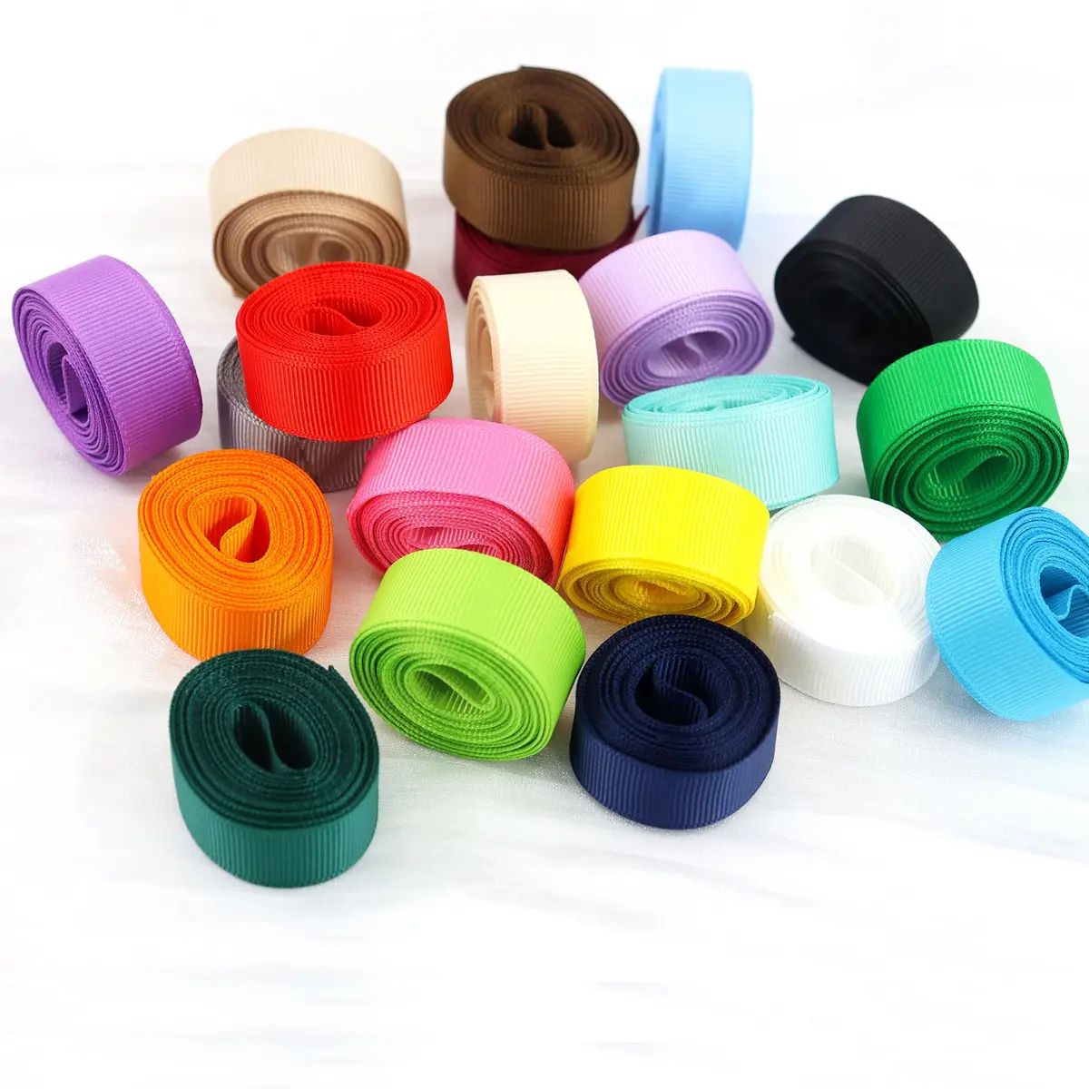 BAORJCT Grosgrain Ribbons Fabric Ribbons 16mm (5/8 Inch) 40 Yards Total | 20 Colors for Crafts & Gifts - view 6