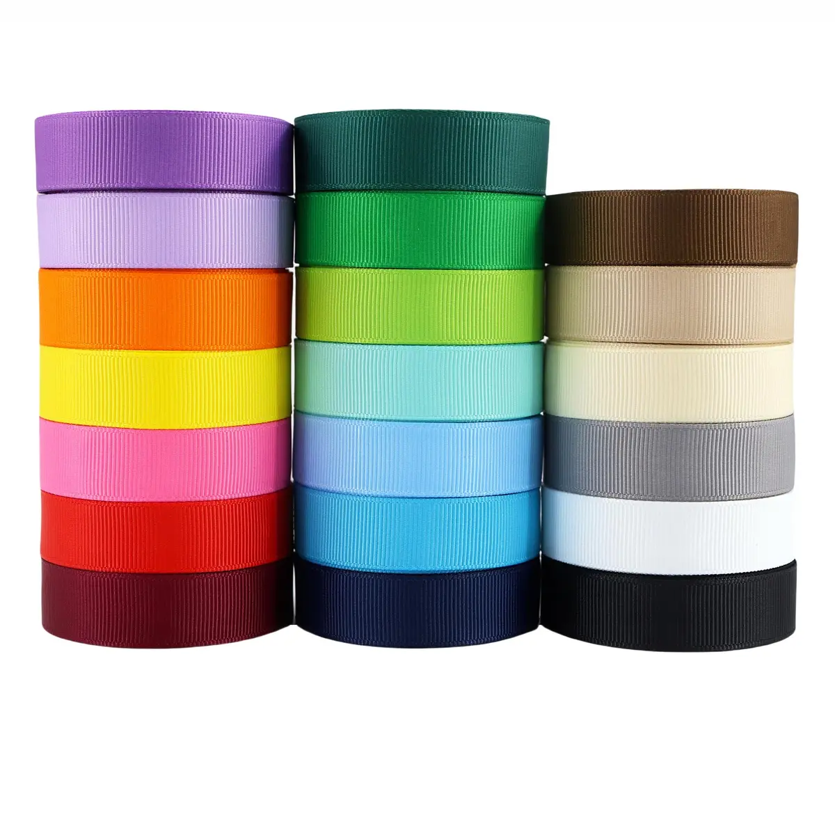 BAORJCT Grosgrain Ribbons Fabric Ribbons 16mm (5/8 Inch) 40 Yards Total | 20 Colors for Crafts & Gifts - view 8