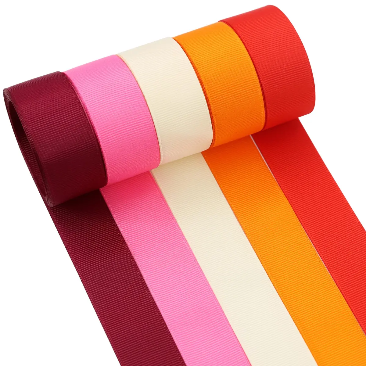 BAORJCT Grosgrain Ribbon 1 Inch (25mm) Wide, 40 Yards Total | 20 Colors for Crafts & Gifts - view 9