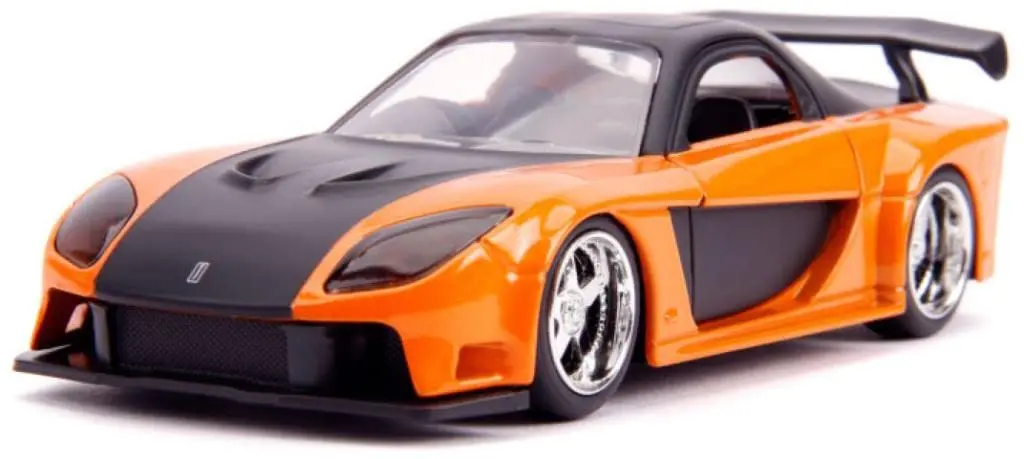 Jada Toys Fast & Furious Mazda RX-7 Die-cast Car 5 inches (L) x 2 inches (W) x 1.75 inches (H) | Movie Car Collectible - main product image
