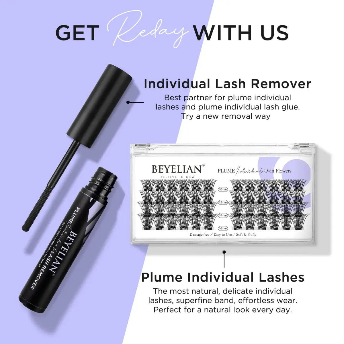 BEYELIAN Cluster Lash Glue Black | 5ml (0.17 Fl Oz) | Strong Hold for DIY Eyelash Extensions - view 7
