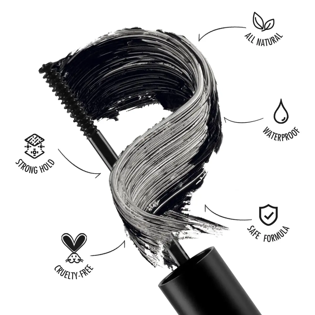BEYELIAN Cluster Lash Glue Black | 5ml (0.17 Fl Oz) | Strong Hold for DIY Eyelash Extensions - view 3