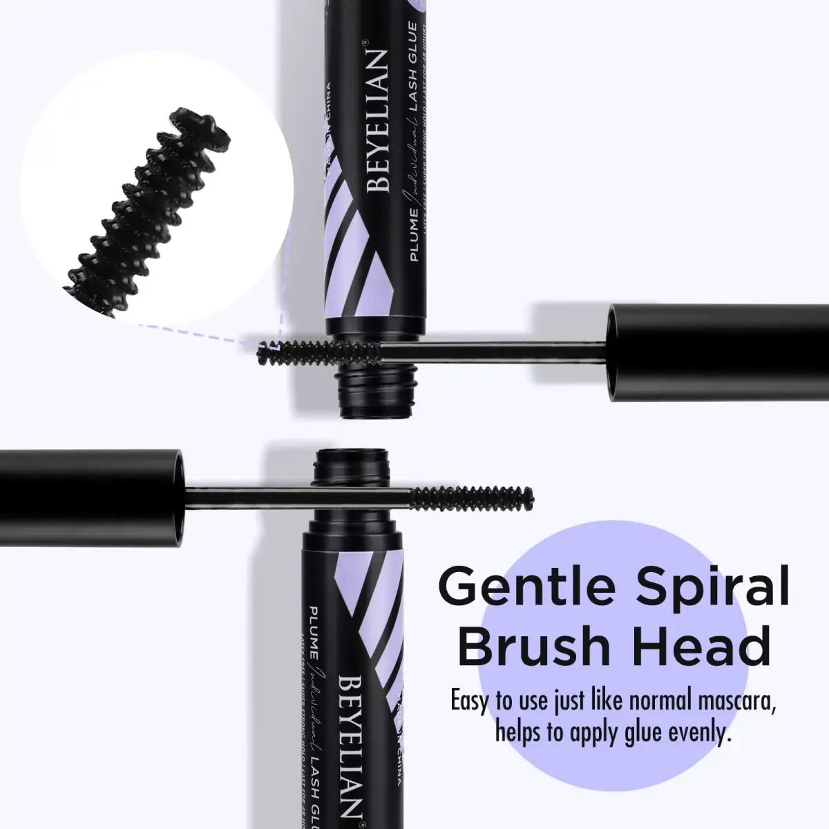 BEYELIAN Cluster Lash Glue Black | 5ml (0.17 Fl Oz) | Strong Hold for DIY Eyelash Extensions - view 4