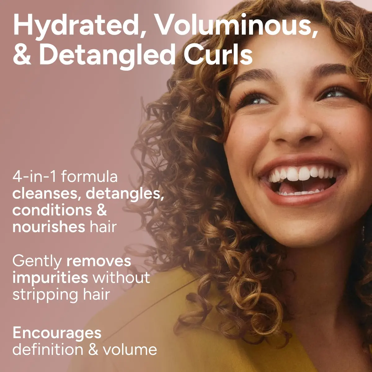 Ouidad Curl Shaper Double Duty Weightless Cleansing Conditioner 16 Fl Oz | Moisturizes & Detangles Curly Hair - view 6