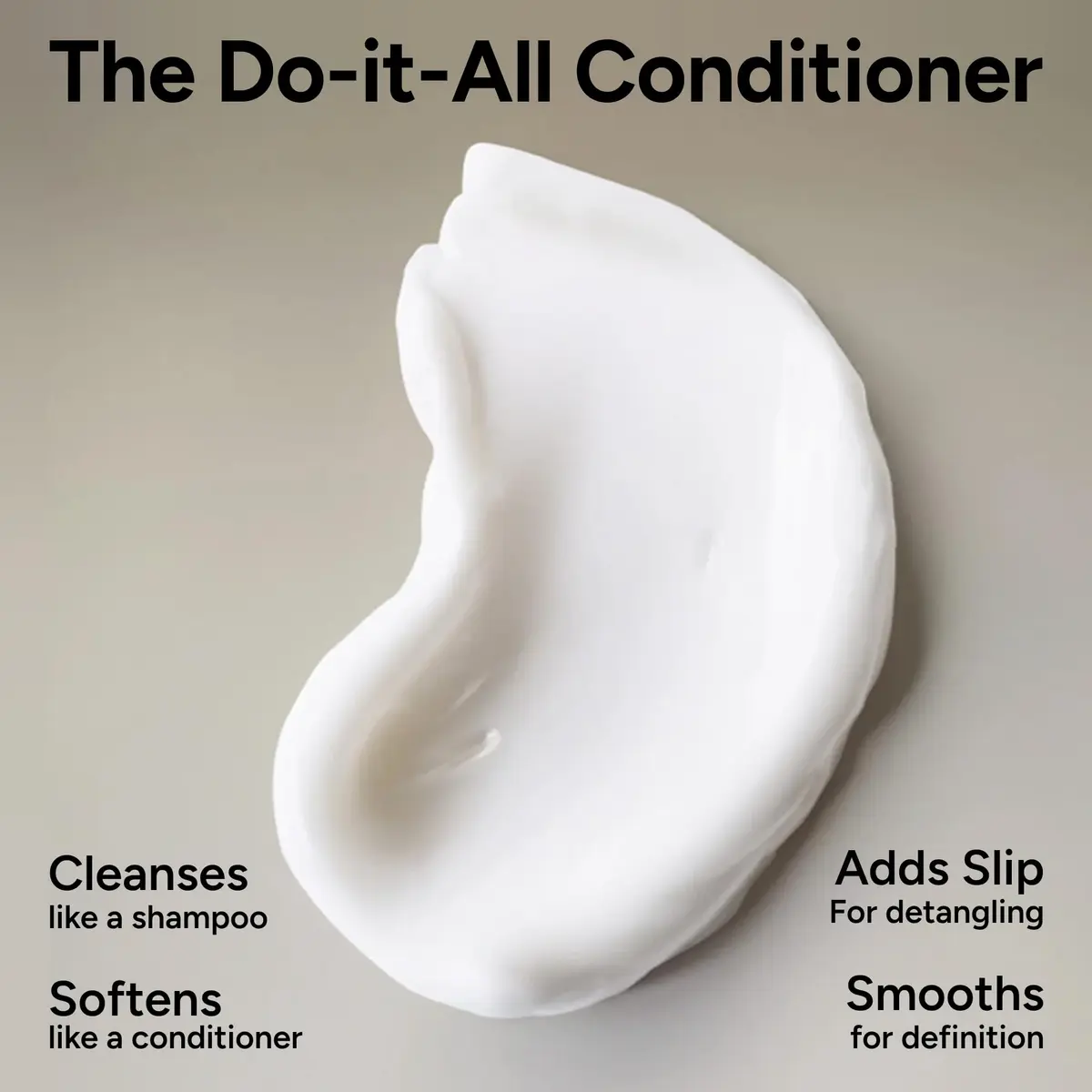Ouidad Curl Shaper Double Duty Weightless Cleansing Conditioner 16 Fl Oz | Moisturizes & Detangles Curly Hair - view 2