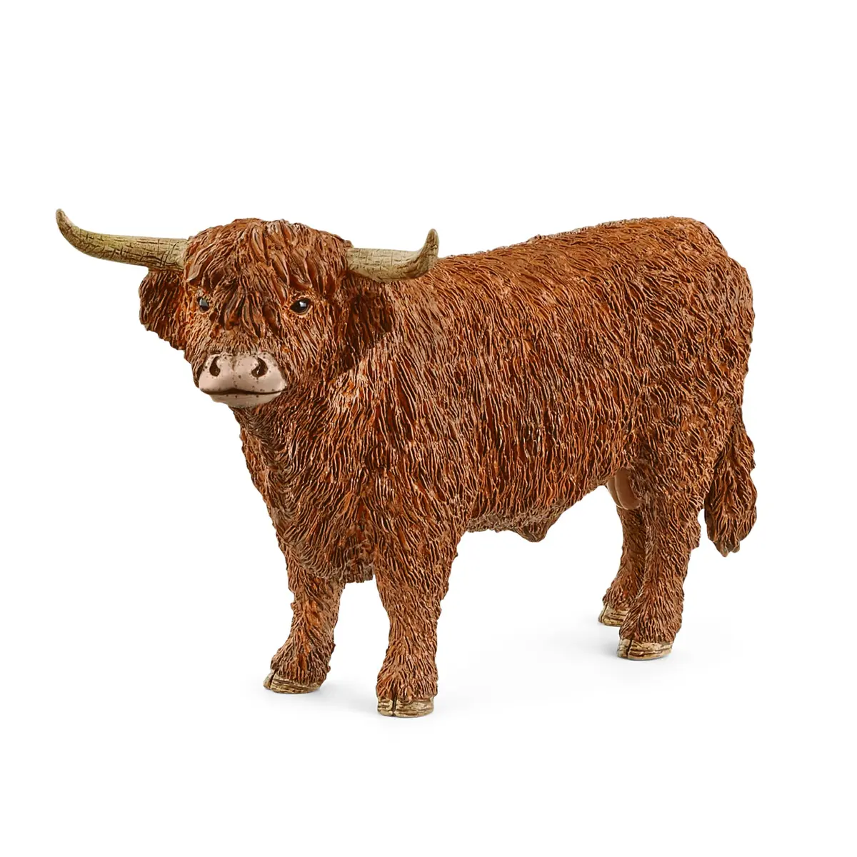 Schleich Farm World Highland Bull Toy Figurine 156 g (5.5 oz) | ASTM-Tested for Kids Ages 3+ - view 8