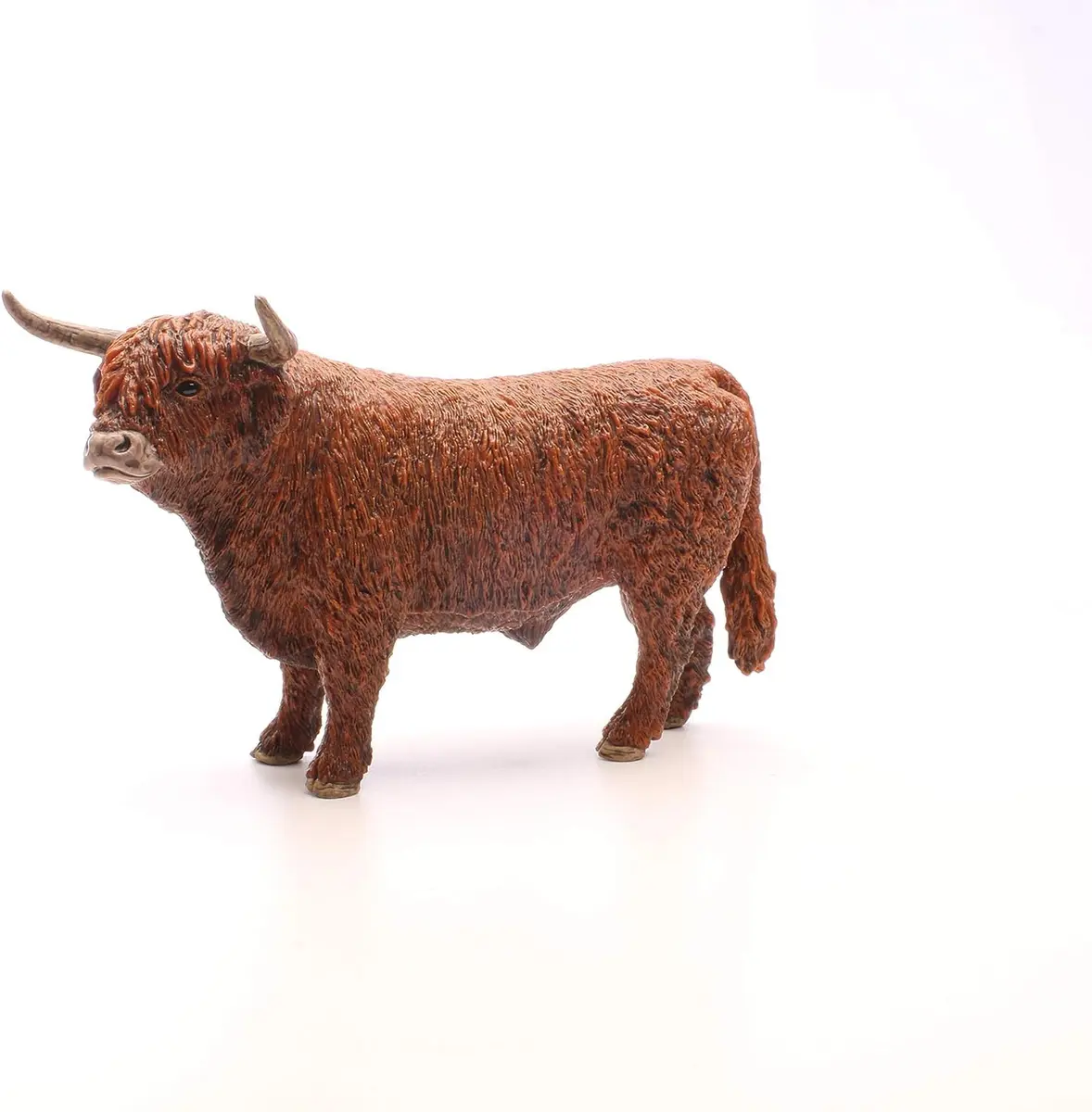 Schleich Farm World Highland Bull Toy Figurine 156 g (5.5 oz) | ASTM-Tested for Kids Ages 3+ - view 9