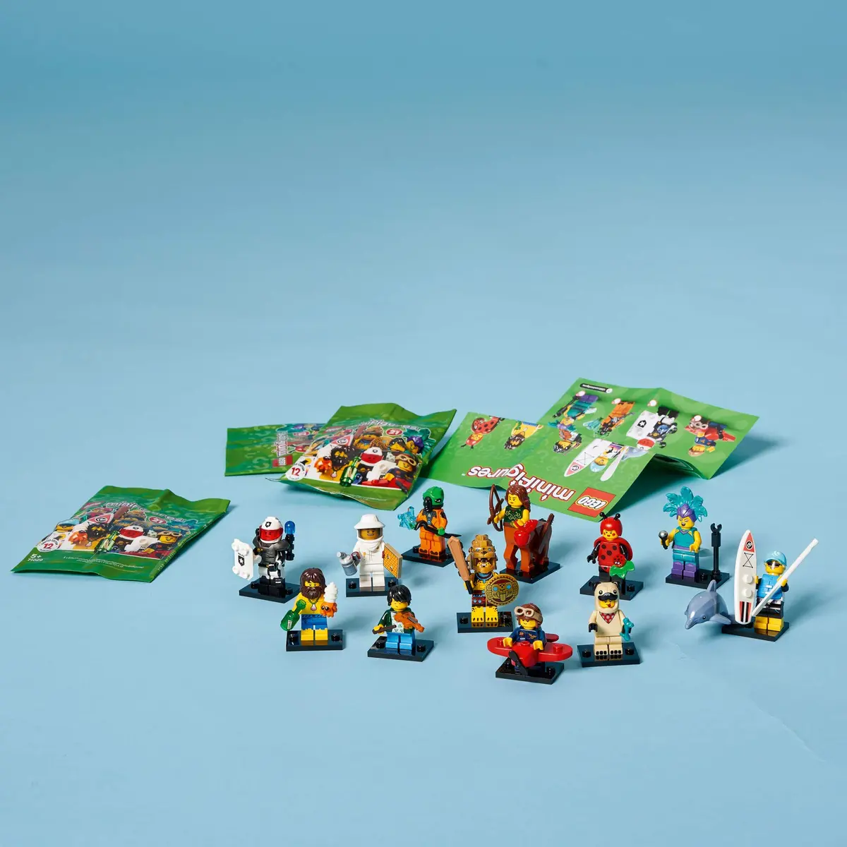 LEGO Minifigures Series 21 71029 Limited Edition Collectible Building Kit | 1 of 12 to Collect - view 6