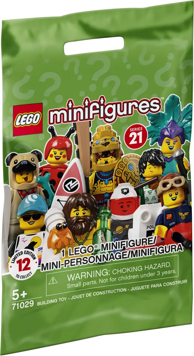 LEGO Minifigures Series 21 71029 Limited Edition Collectible Building Kit | 1 of 12 to Collect - view 4