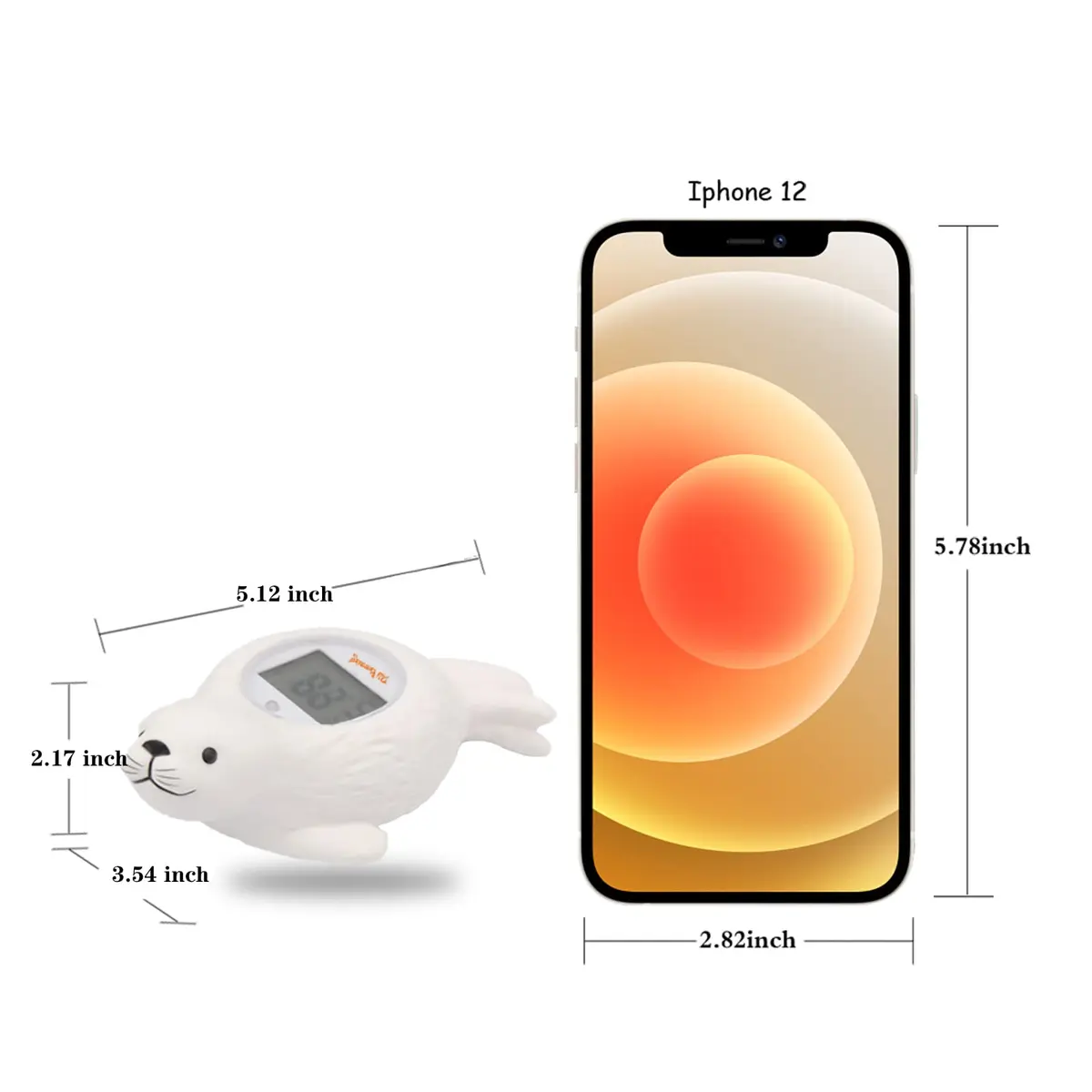 Doli Yearning Baby Bath Thermometer 4.4 inches | Accurate & Waterproof for Kids - view 8