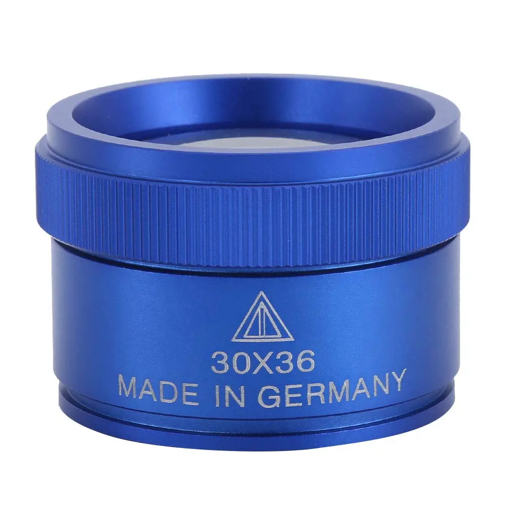 Cosiki 30X Magnifying Glass Loupe with 36mm Lens | Handheld Pocket Magnifier for Jewelry Identification - view 2